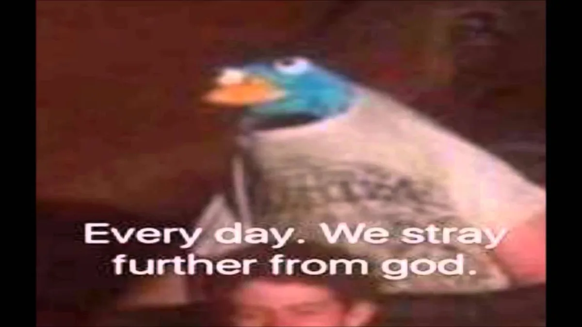 Every Day We Drift Further from the Divine