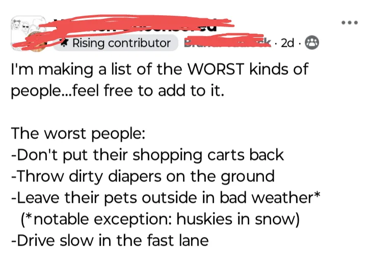 She Totally Had It Coming: A Bold Statement