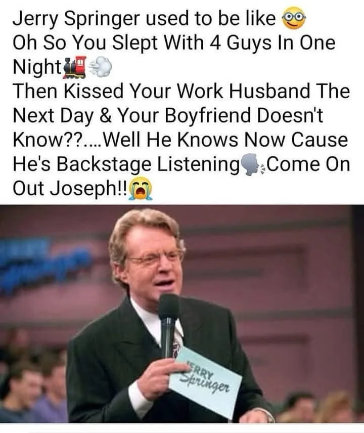 I really miss his show - it had something special.