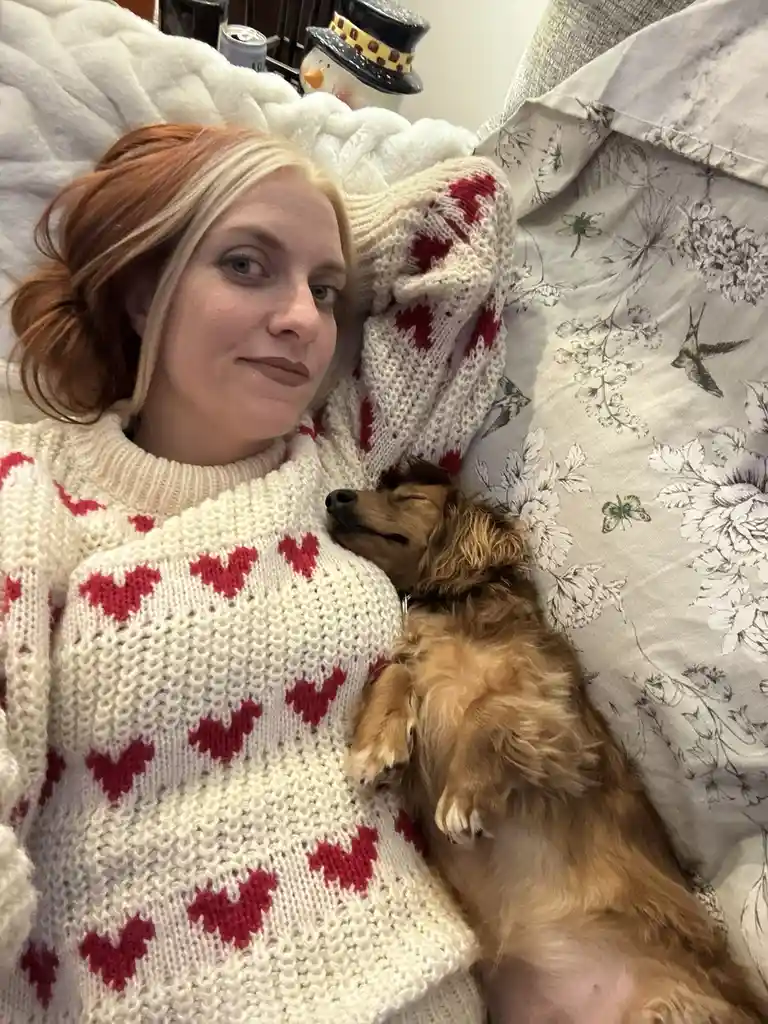 Merry Christmas from Me and My Adorable Weenie!