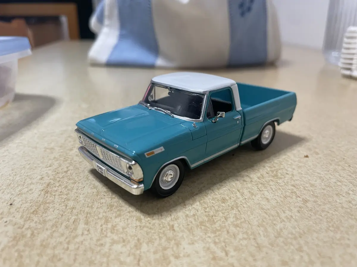 Check out this stunning Ford F 100 model!