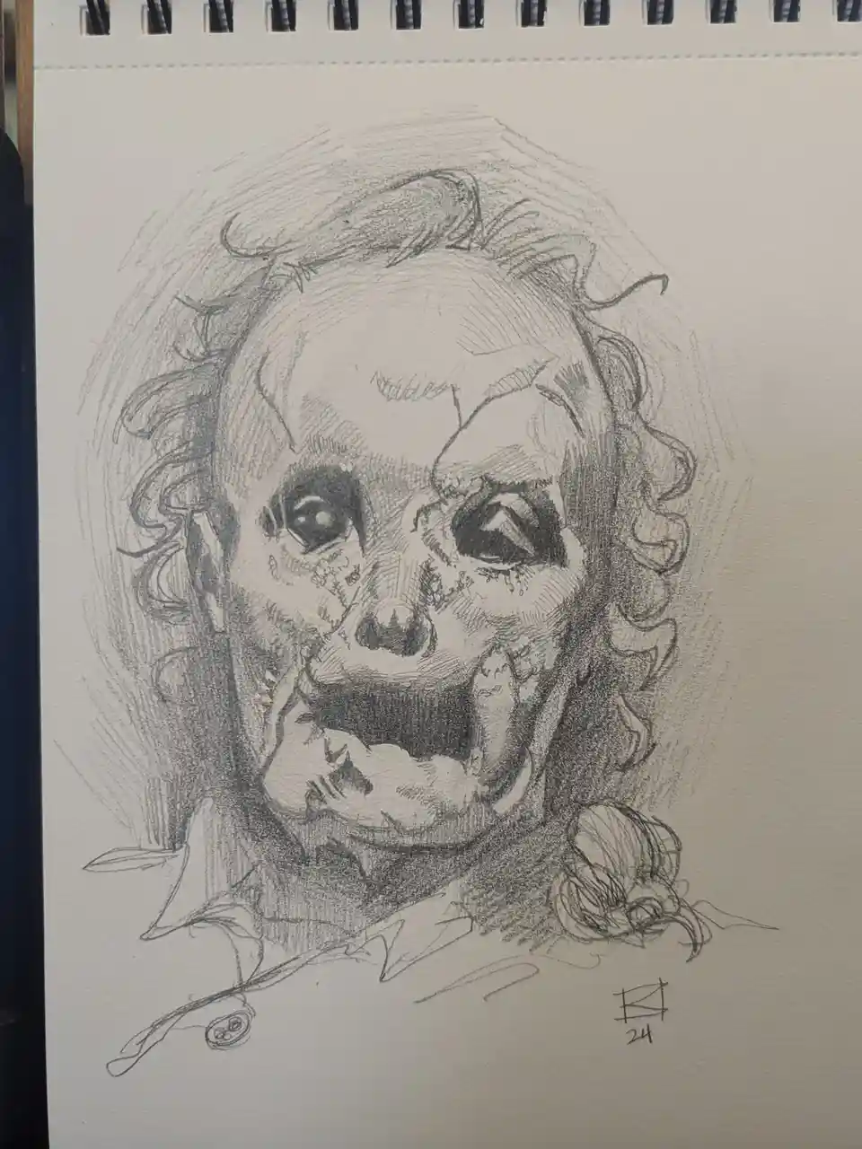 A glimpse into my sketchbook creations.