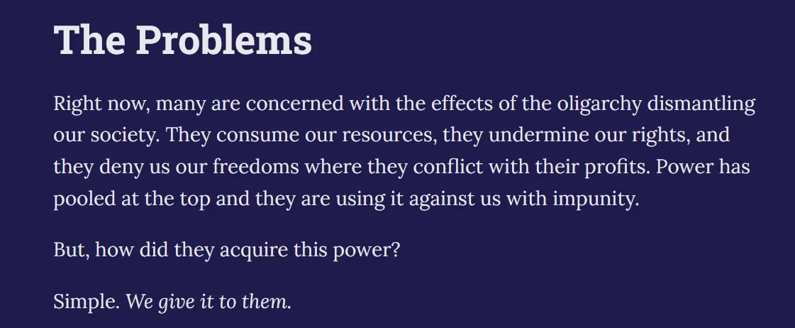 Don't Hand It Over to Them!