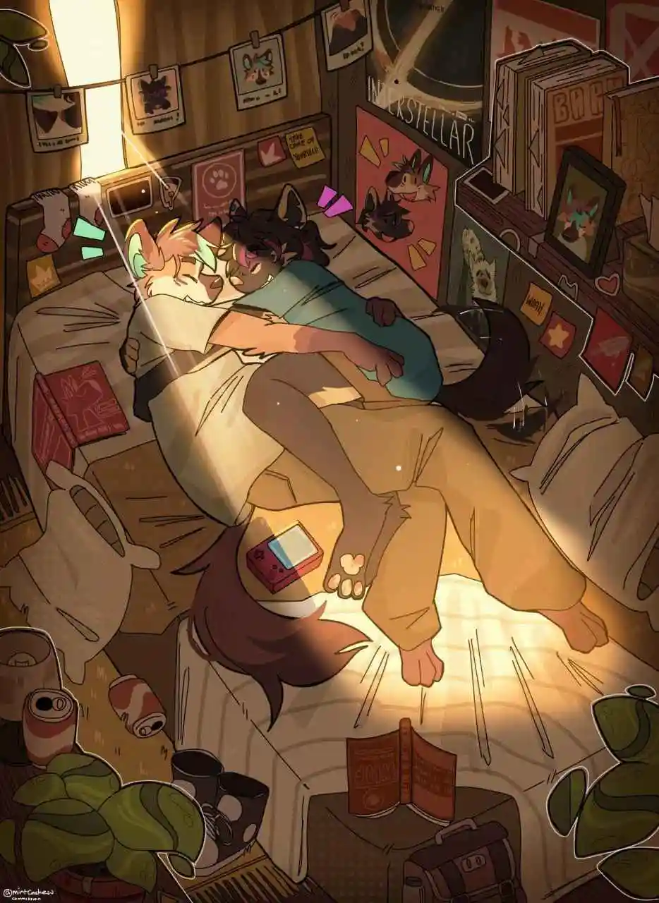 Cuddle Time: Enjoying Mid-Day Snuggles