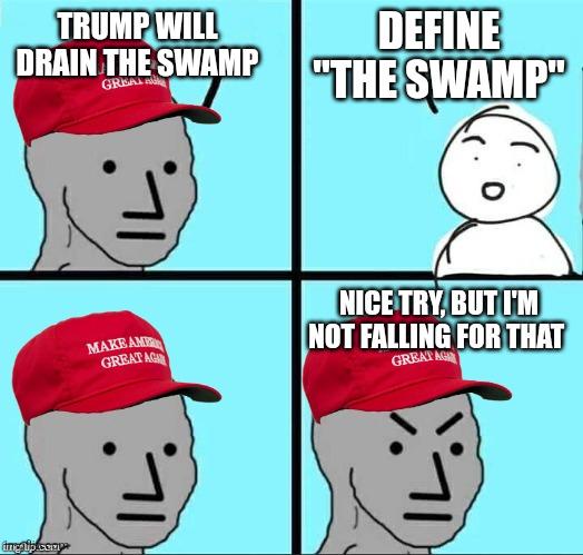 Drain the Swamp and Only Scum Remains