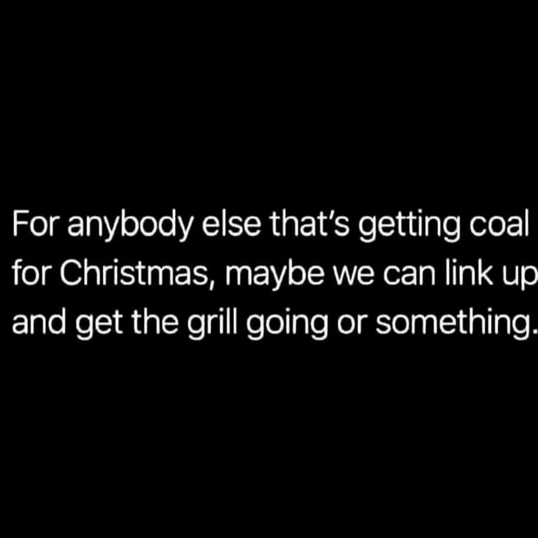 The image is a solid black background with white text centered in a simple sans-serif font. The text reads: 'For anybody…
