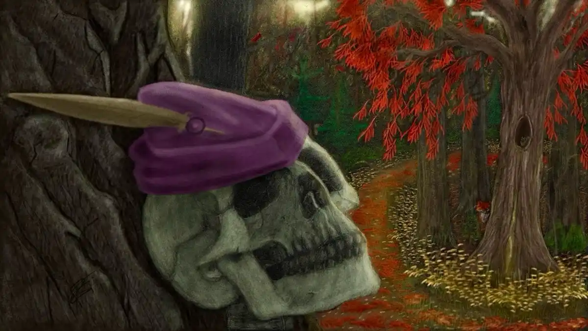 I Created a Unique Artwork: A Dead Bard