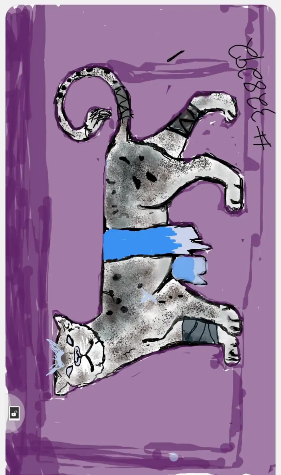 Commissioned Lion Artwork: A Majestic Creation