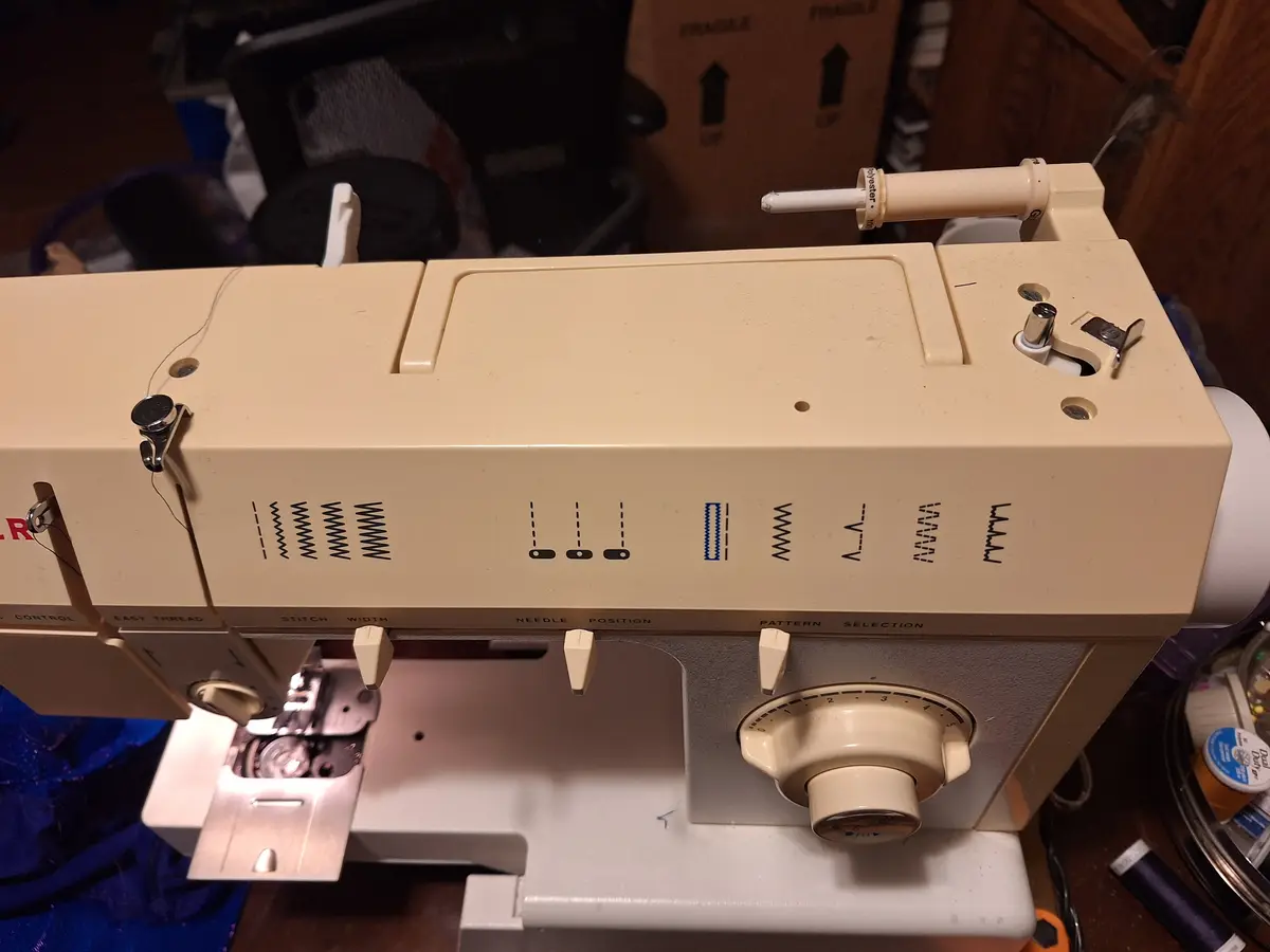 A Sewing Catastrophe: Both Spool and Bobbin Ran Out at Once!