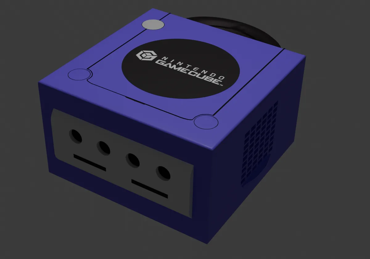 3D Model of the Iconic Nintendo GameCube