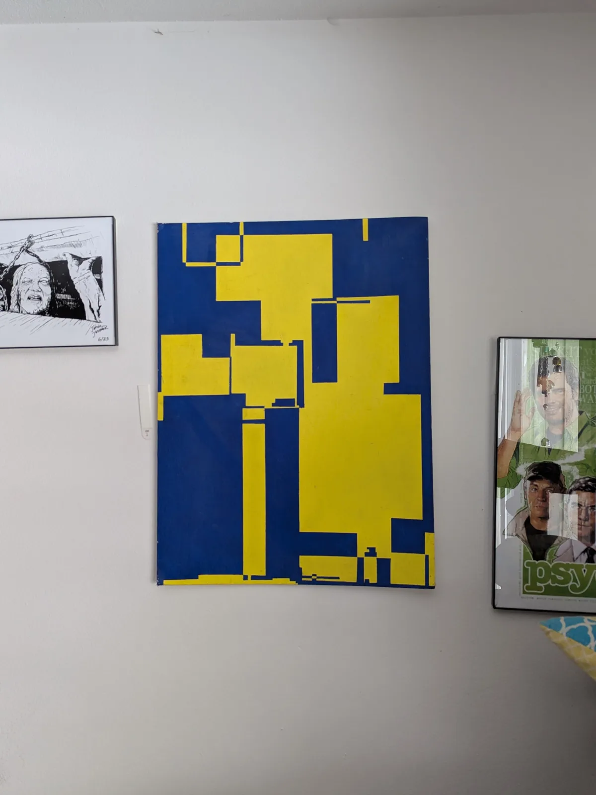 I never imagined I'd be sharing this for the art crawl!