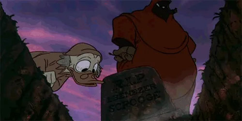 A sequence from Disney's 'The Nightmare Before Christmas' shows a character in a brown robe holding a lit candle, standing…