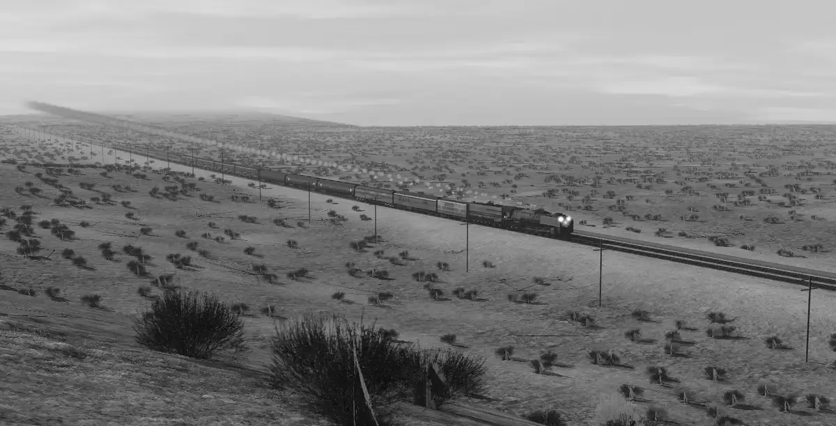 Epic Train Pursuit in the Colinas Basin - Late April 1948