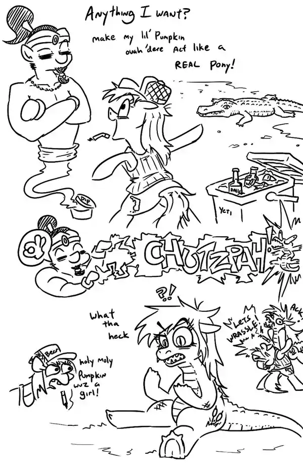 A Florida Mare Calls Upon the Fickle Djinn