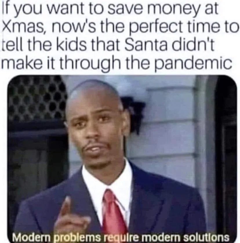 Santa? Not this year!