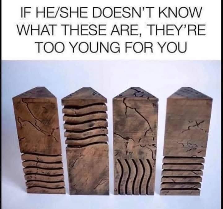 Four wooden blocks with carved patterns are arranged in a row against a white background. The text at the top reads: 'IF…