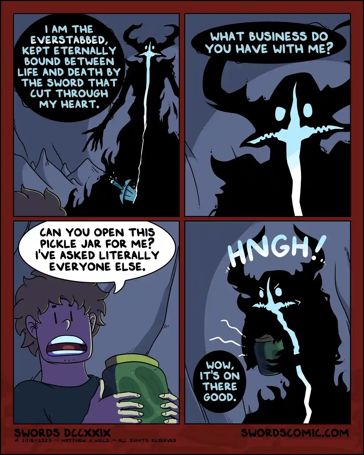 The Legendary Pickle Knight Rises