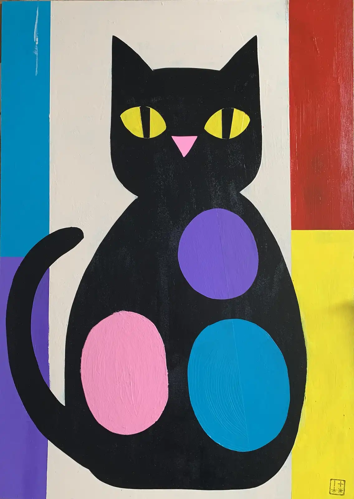 Whimsical Cat Art: Meet the Egg Cat