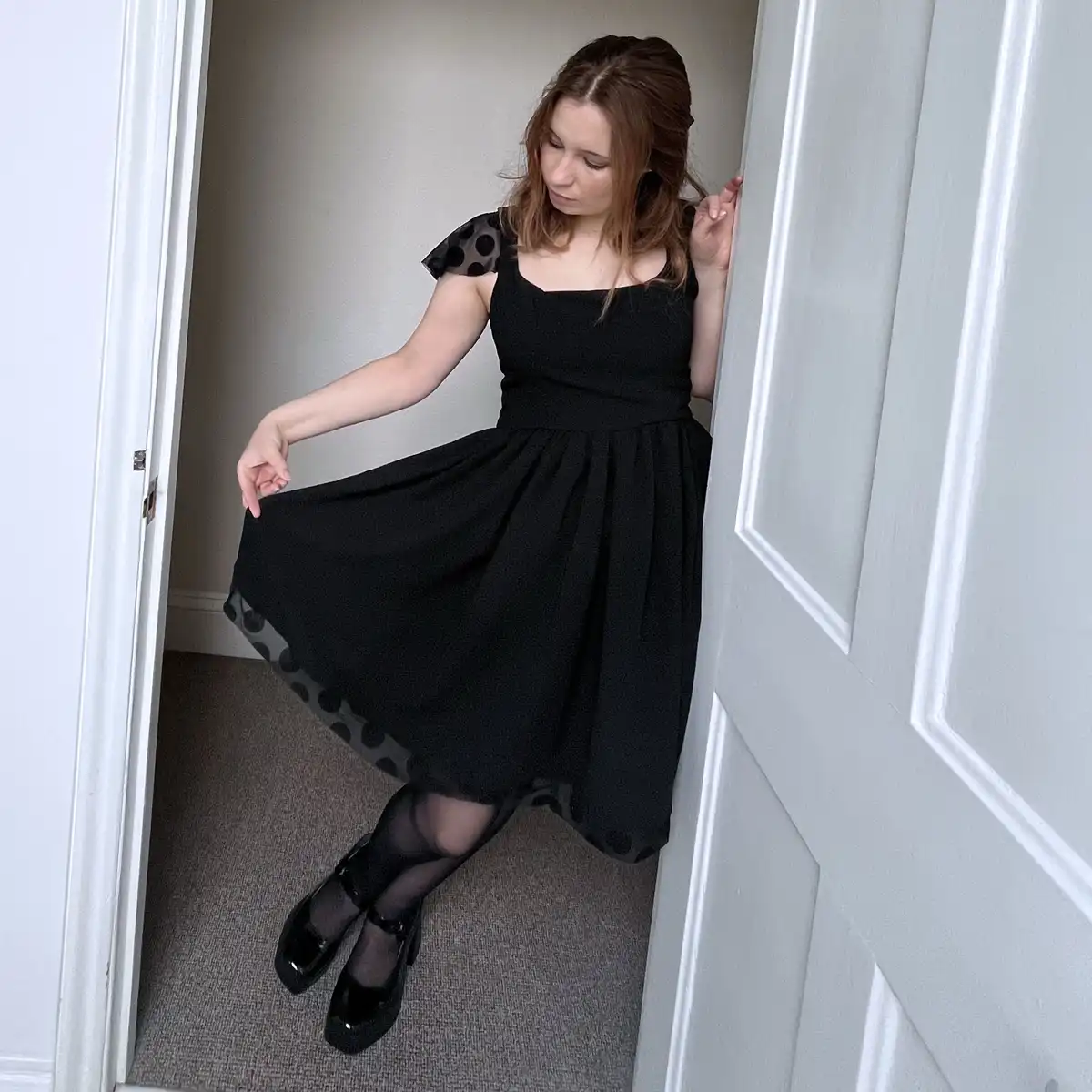 Guess what? I made a stunning dress!