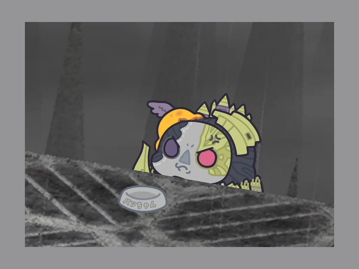 A six-panel comic strip shows a cartoon character with a skull-like face and green armor lying on a rocky surface in a…