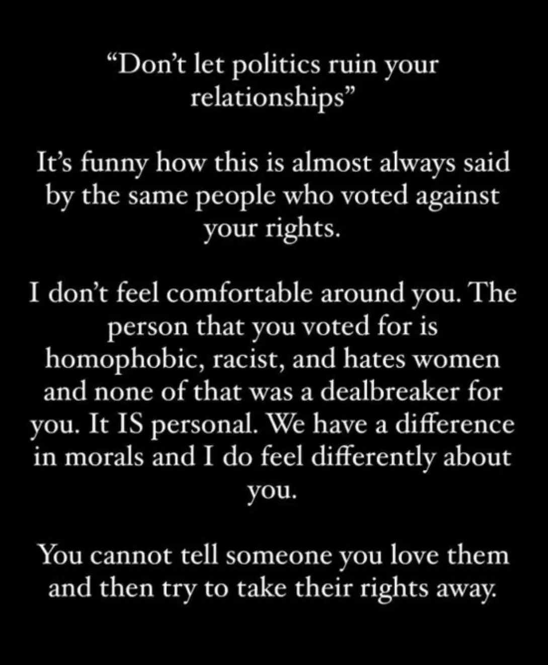 Reflecting on what happened