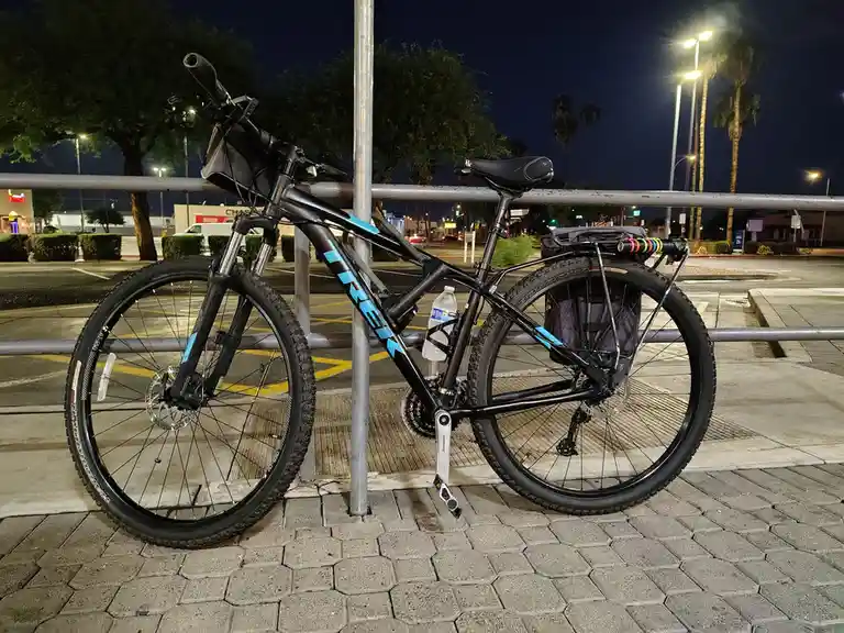 Enjoying a Scenic Bike Ride