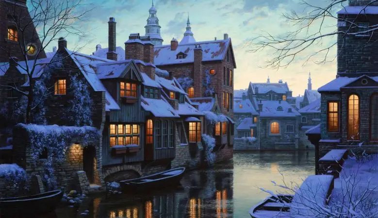 A Winter Wonderland in Bruges