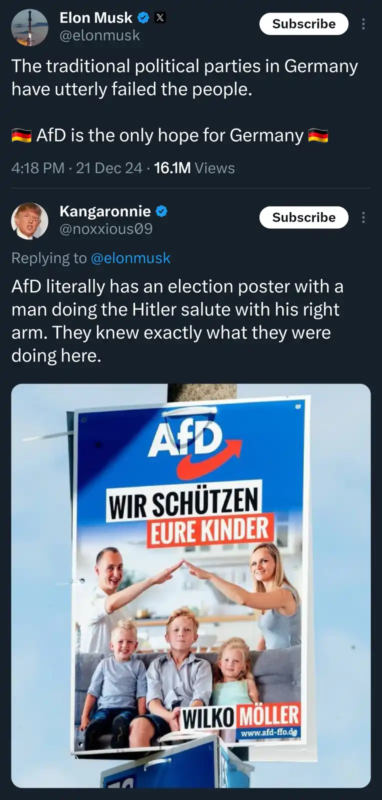 This Goes Beyond the Far-Right Spectrum