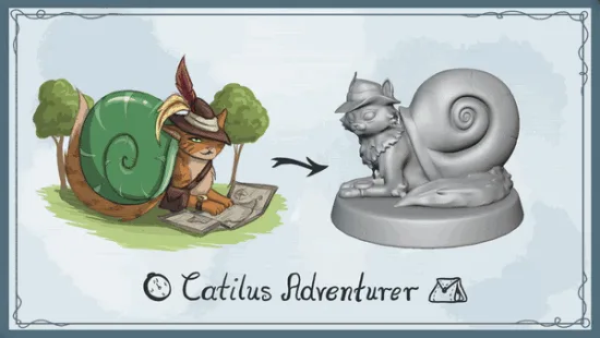 Six panels show a snail character with a hat and backpack next to a map, transforming into a statue. The top row shows the…