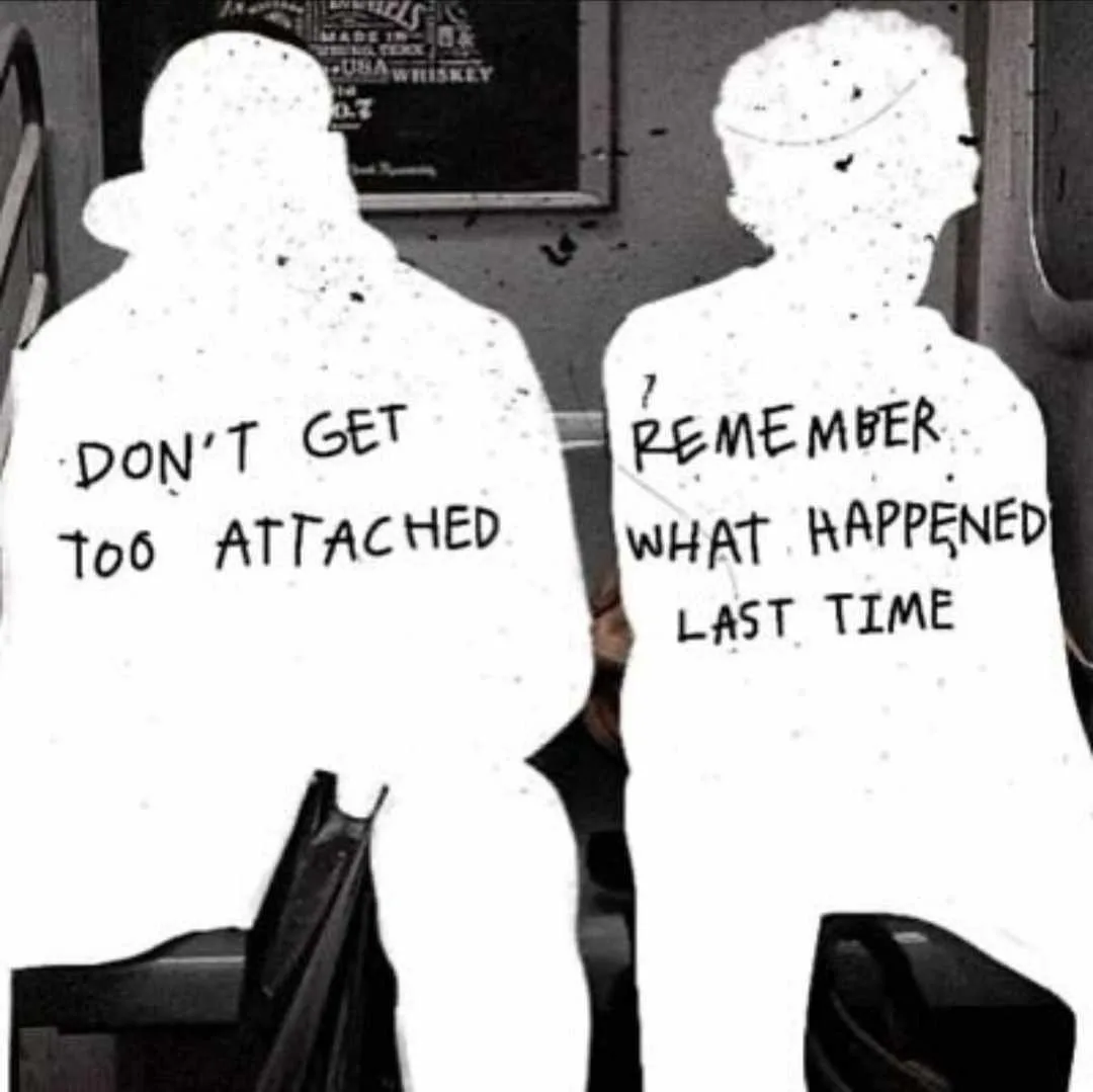 Two silhouetted figures, likely an elderly couple, are shown from behind in a dimly lit setting, possibly a bar or…