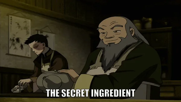 A six-panel comic strip from the animated series 'Avatar: The Last Airbender' shows an elderly man with a long grey beard…