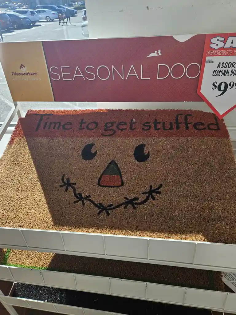 Meet the Fiercely Aggressive Doormat!