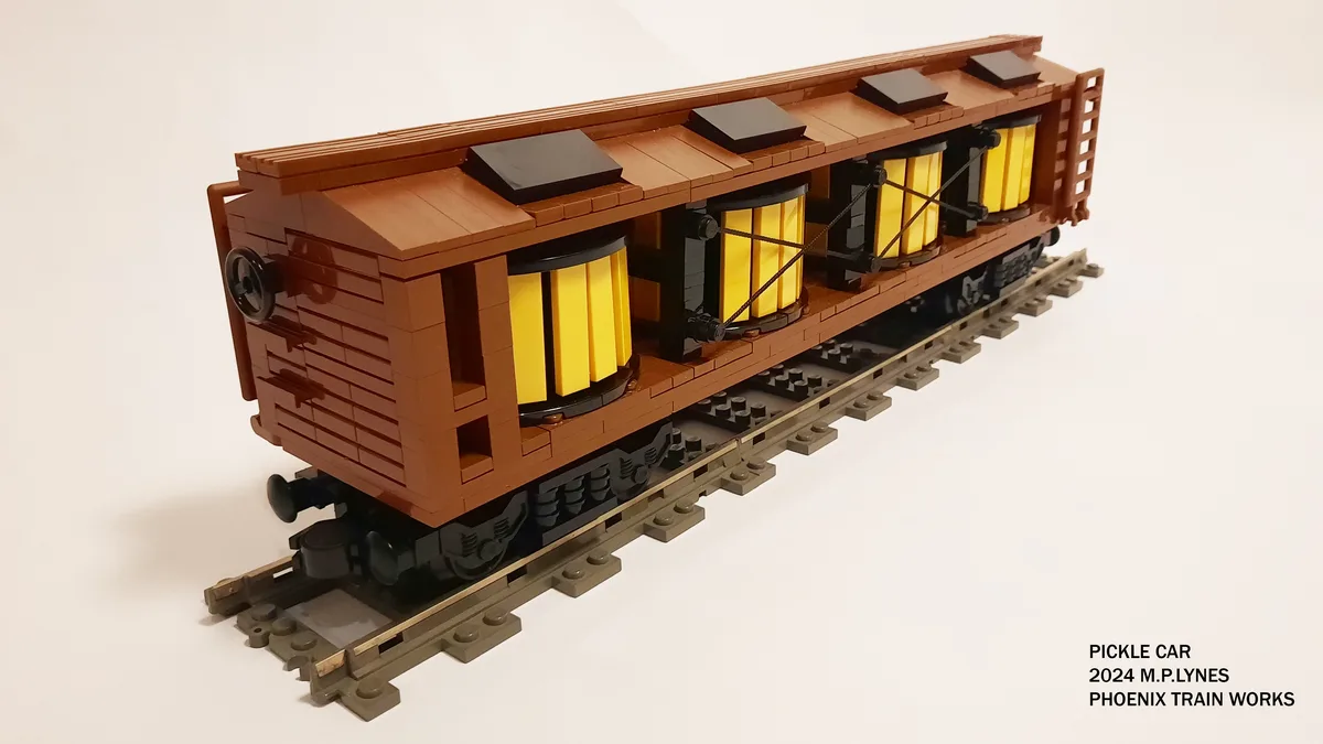 The Unique Pickle Car by Phoenix Train Works