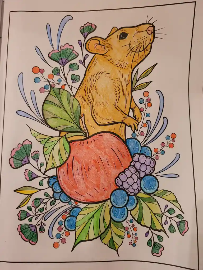 My Passion for Coloring Shines Through!