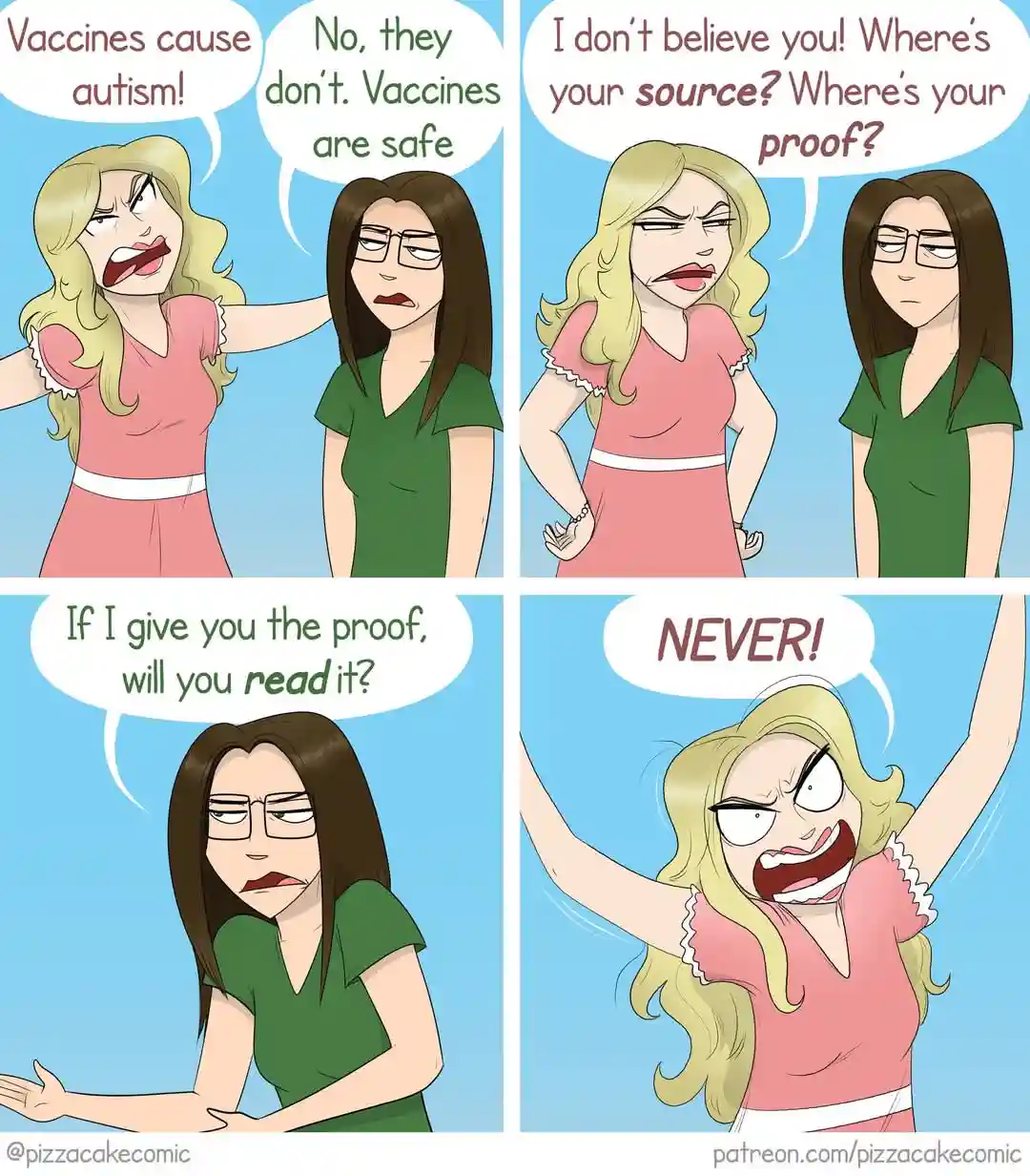 And they wonder why nobody takes them seriously!