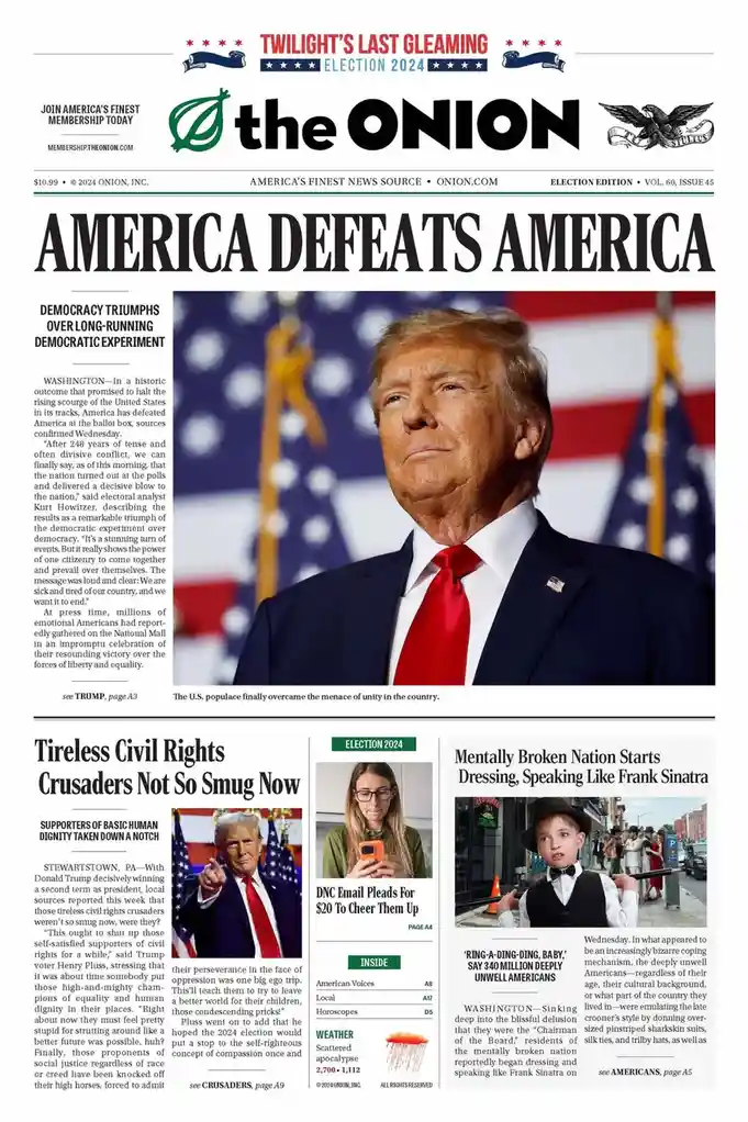 America vs. Itself: A Satirical Showdown