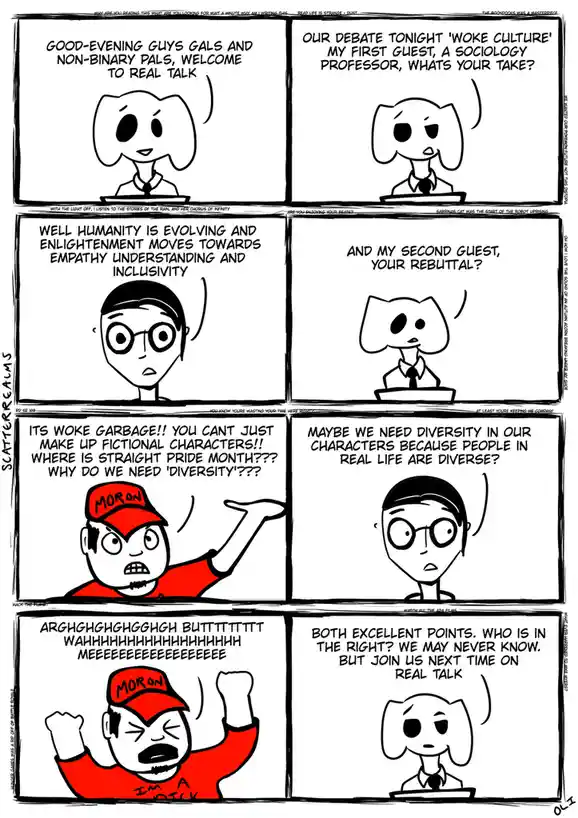 [OC] Let's Get Real - A WOKE Conversation