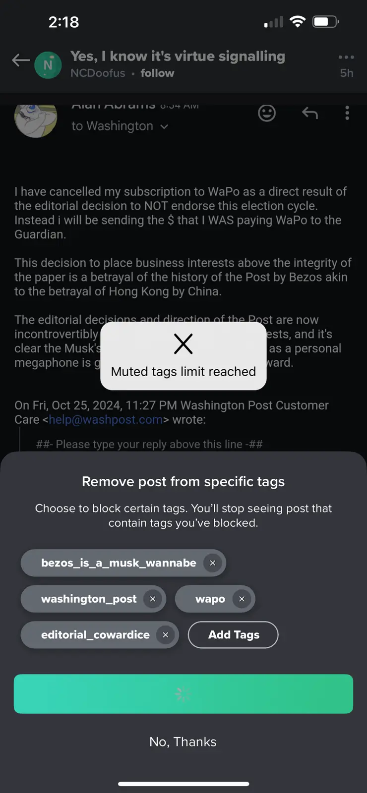 Why Set Limits When You Can Break Them?