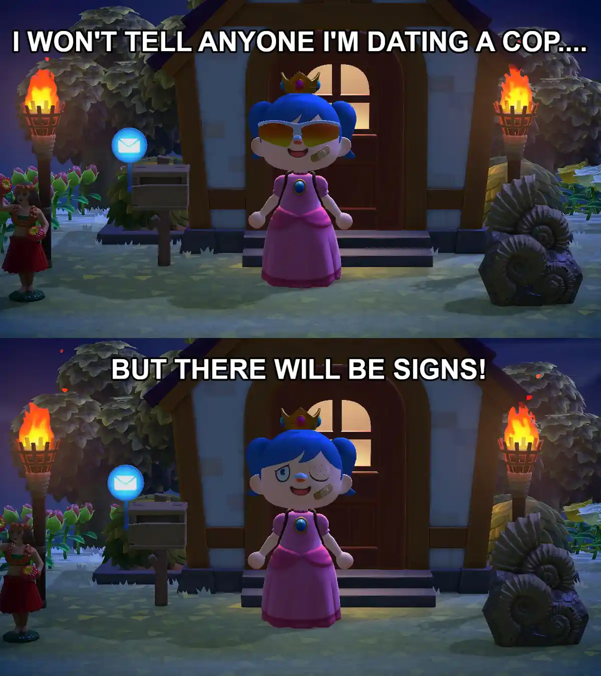 When Animal Crossing Meets Law Enforcement Romance