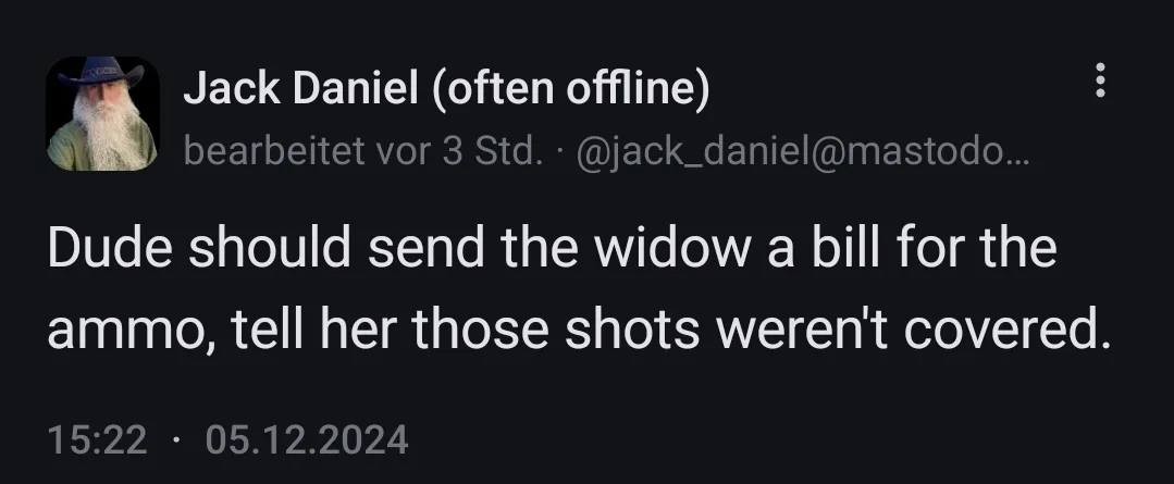Shots have definitely been fired... uh, yeah