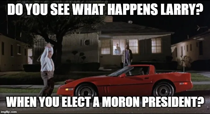 Can You Spot Larry in This Scene?