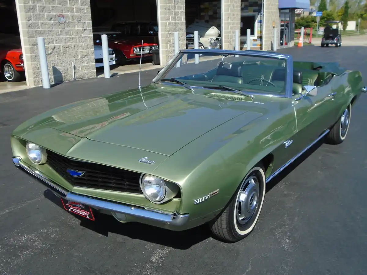 Classic Beauty: The 1969 Chevy Camaro Convertible Coupe