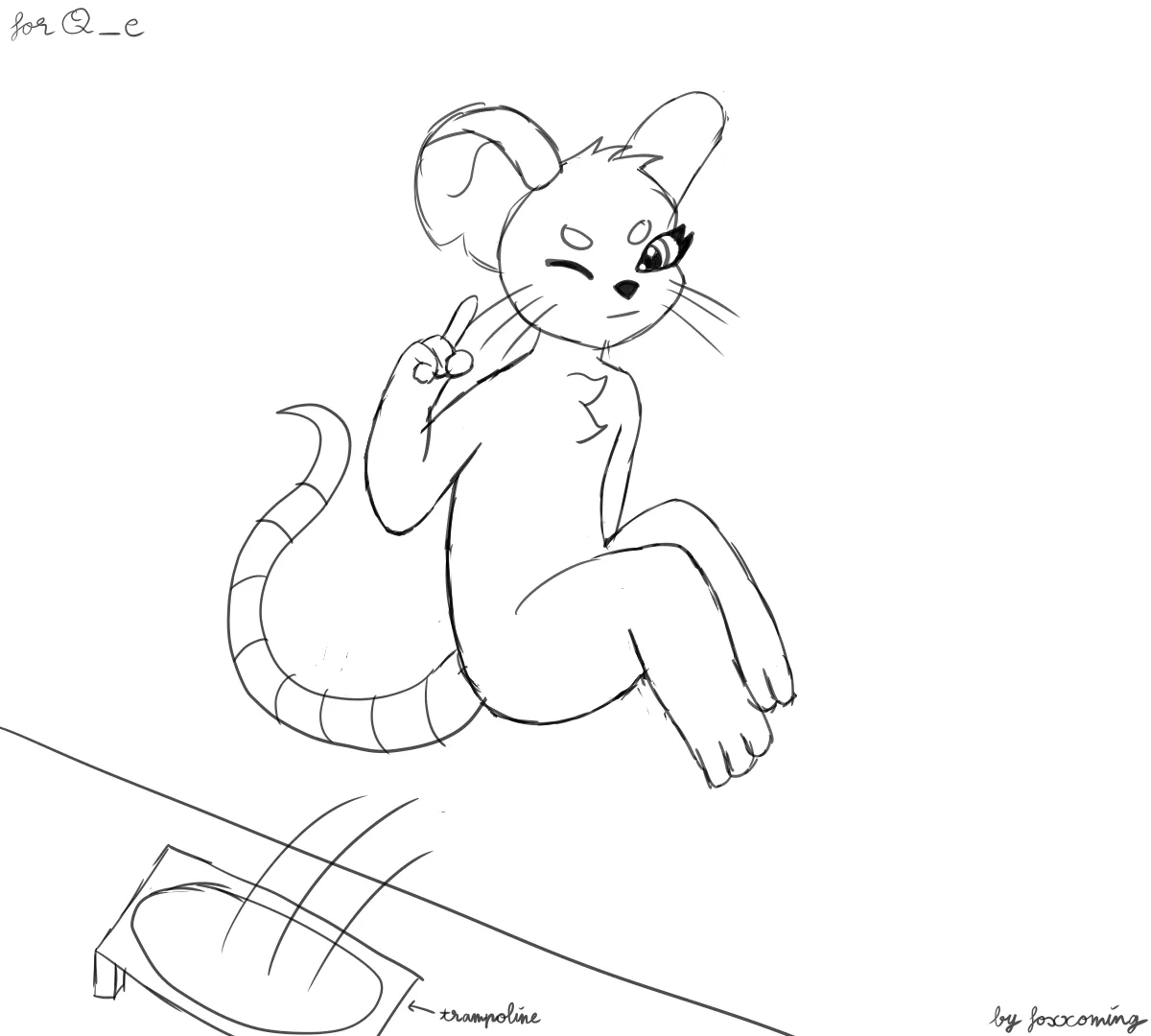 Initial sketch for Q_e