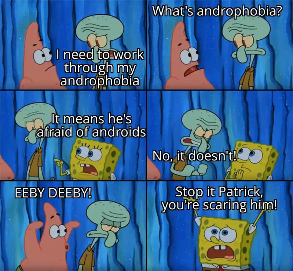Why not let androids tie the knot?