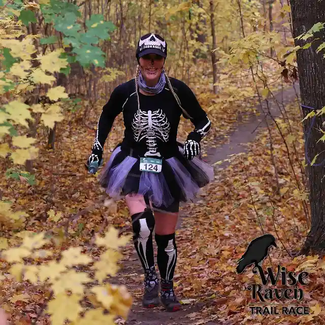 I was feeling a bit lifeless during this trail race...