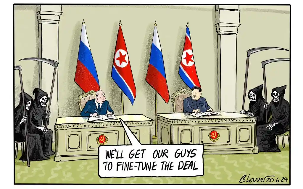 A Humorous Take on Putin's Caricature