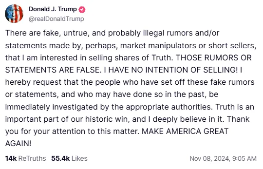 He's Definitely Not in the Selling Game!