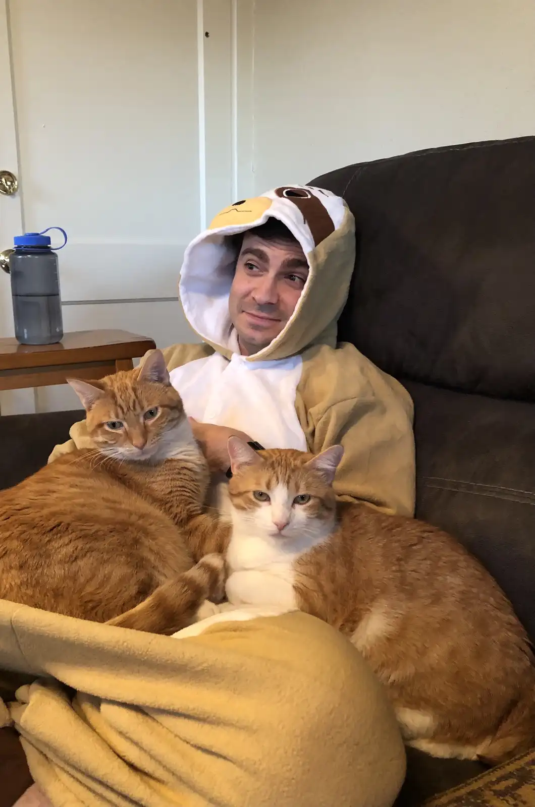 Getting ready for a cozy Onesie Party!