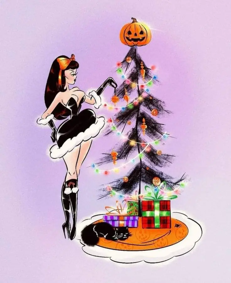 A Dark Twist on Christmas Cheer