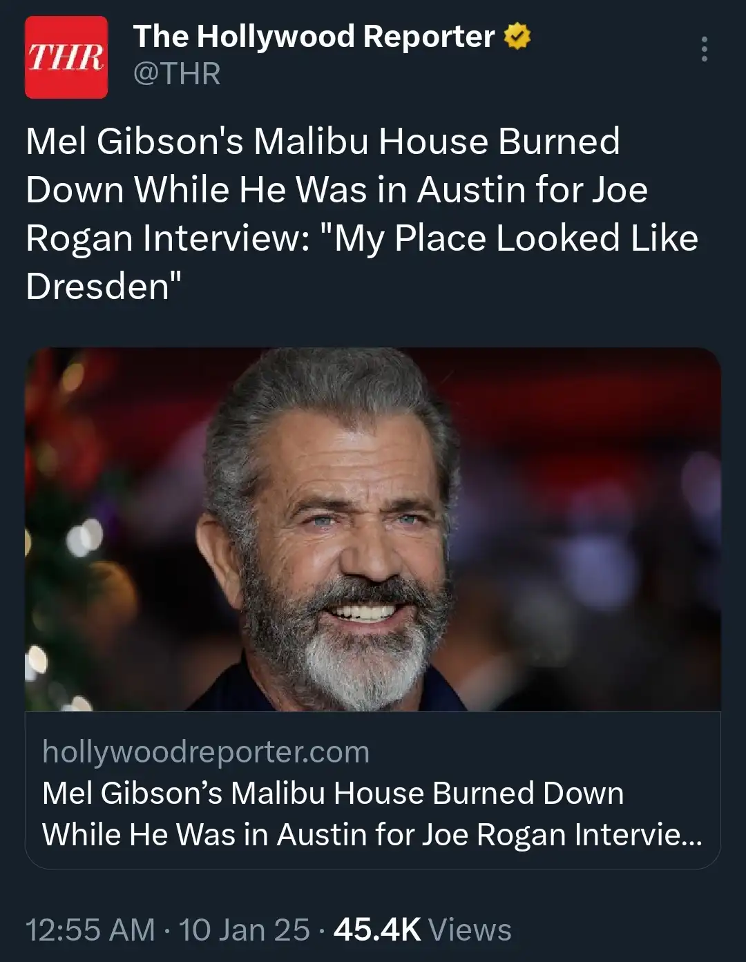Could He Find a Home with James Woods?